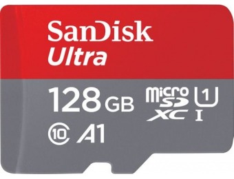 58% off SanDisk Ultra 128GB microSDXC UHS-I Memory Card