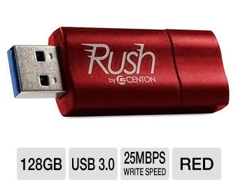 Extra $20 off Centon DataStick Rush 128GB USB 3.0 Flash Drive