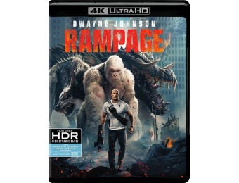 63% off Rampage (4K Ultra HD Blu-ray/Blu-ray)