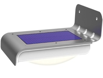 63% off Ivation Solar Weatherproof LED Motion Sensor Outdoor Light