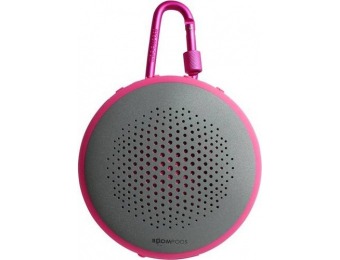 $10 off Boompods Fusion Portable Bluetooth Speaker - Pink/Gray
