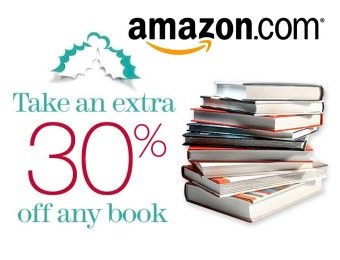 Extra 30% off any book at Amazon.com