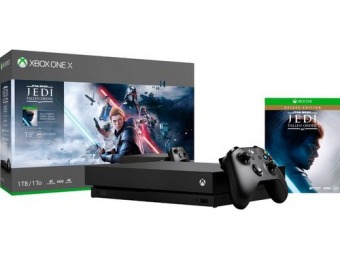 $200 off Microsoft Xbox One X 1TB Jedi: Fallen Order