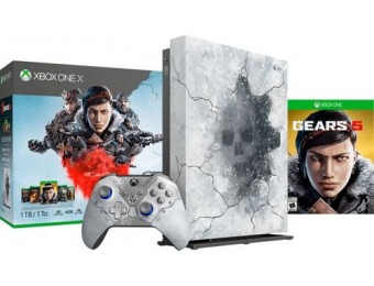 $30 Gift Card + $150 off Microsoft Xbox One X 1TB Gears 5