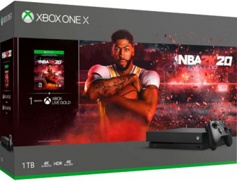 $30 Gift Card + $150 off Microsoft Xbox One X 1TB NBA 2K20 Bundle