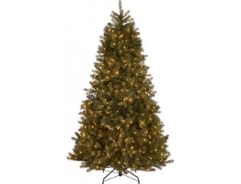 $105 off Noble House 7.5' Mixed Spruce Pre-Lit Christmas Tree