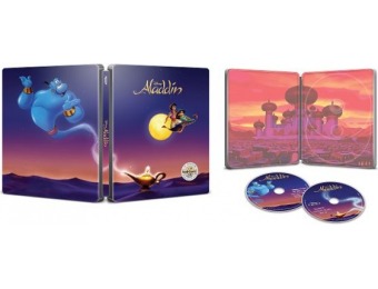 $25 off Aladdin [SteelBook] (4K Ultra HD Blu-ray/Blu-ray)