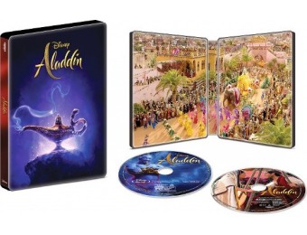 $8 off Aladdin (2019) [SteelBook] (4K Ultra HD Blu-ray/Blu-ray)