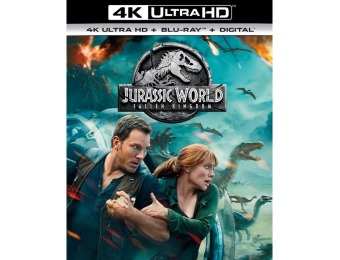 67% off Jurassic World: Fallen Kingdom (4K Ultra HD Blu-ray)