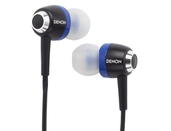 $70 off Denon AH-C100BU Urban Raver In Ear Headphones