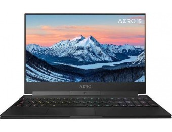 $700 off Gigabyte AERO 15.6" Gaming Laptop - Core i9, RTX 2070 Max-Q