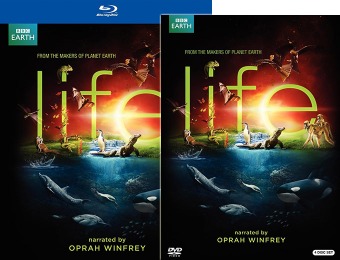 79% off BBC Life 4-Disc Blu-ray or DVD Set Narrated by Oprah Winfrey