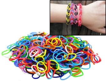 85% off Colorful Loom Band Kit (2400 Pieces)