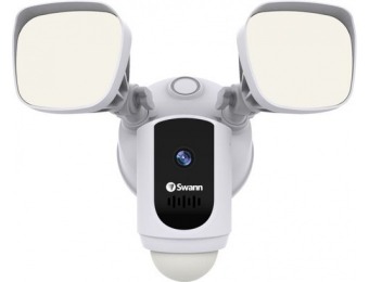 $80 off Swann 1080p Wi-Fi Wireless Floodlight Security Camera