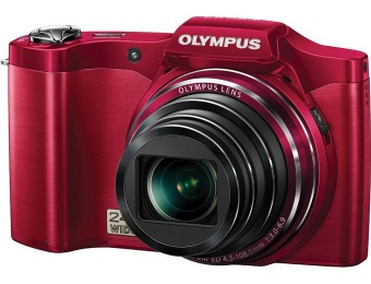 $100 off Olympus Stylus SZ-14 14MP 24X Zoom Digital Camera