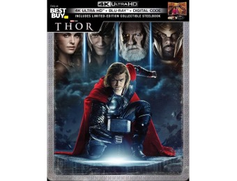 $27 off Thor [SteelBook] (4K Ultra HD Blu-ray/Blu-ray)