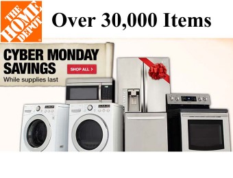 Home Depot Cyber Monday Deals - Over 30,00 Items