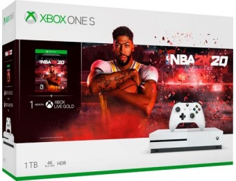 $100 off Microsoft Xbox One S 1TB NBA 2K20 Bundle