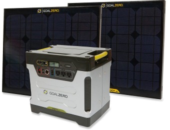 $560 off Goal Zero Yeti 1250 Solar Generator Kit