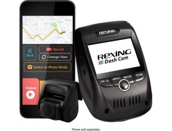 $60 off Rexing V1P Pro Plus Front and Rear Camera Dash Cam