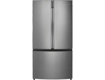 $650 off Insignia 26.6 Cu. Ft. French Door Refrigerator - Stainless steel