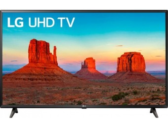$162 off LG 43" LED UK6090 Series Smart 4K UHD TV