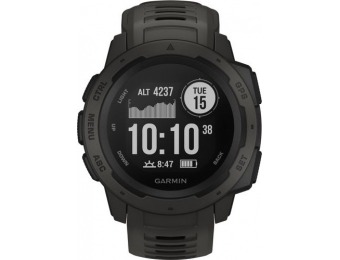 $130 off Garmin Instinct Smartwatch Fiber-Reinforced Polymer