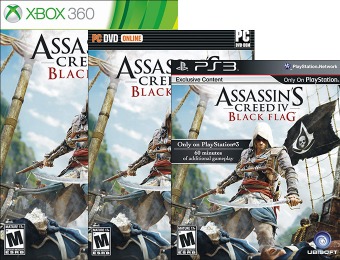 50% off Assassin's Creed IV Black Flag (PS3/Xbox 360/PC/Download)