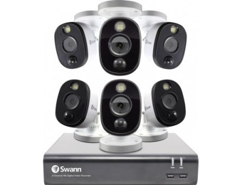 $100 off Swann 8-Ch 1080p 1TB DVR Surveillance System