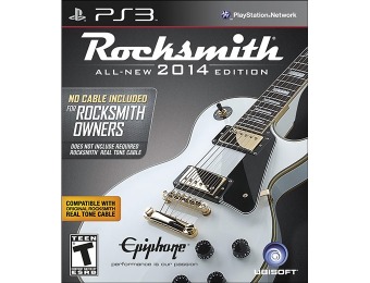 45% off Rocksmith 2014 Edition (Playstation 3)