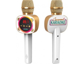 $20 off Singing Machine Carpool Karaoke Wireless Microphone