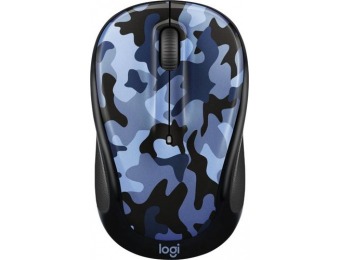 35% off Logitech M325c Wireless Optical Mouse - Blue Camo