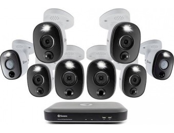 $200 off Swann 8-Camera 4K UHD 2TB DVR Surveillance System