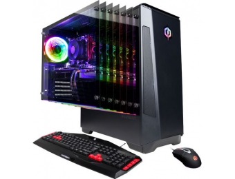 $100 off CyberPowerPC Gaming Desktop - Radeon RX 570
