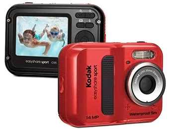 60% off Kodak EasyShare Sport 14MP Waterproof Digital Camera