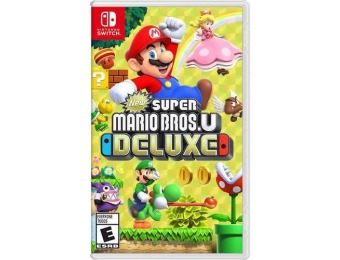 25% off New Super Mario Bros. U Deluxe - Nintendo Switch