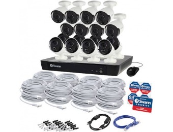 $500 off Swann 16-Camera 4K UHD 2TB NVR Surveillance System