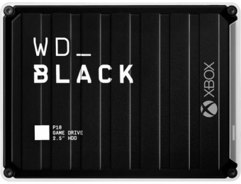 $10 off WD BLACK P10 3TB External USB 3.2 Portable Hard Drive