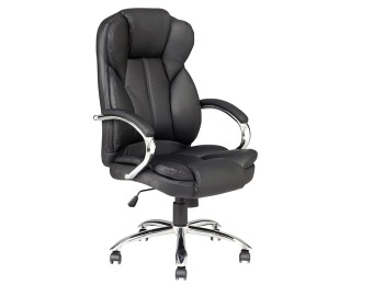 $135 off Black High Back PU Leather Office Computer Chair