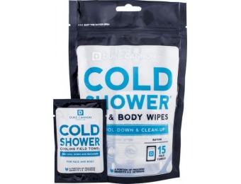 30% off Duke Cannon Cold Shower Cooling Field Towels (15-Pack)