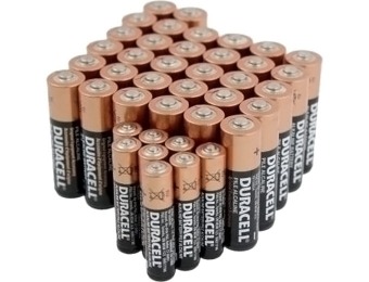 55% off Duracell 32 AA + 8 AAA Copper Top Alkaline Batteries