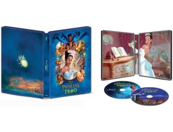 $25 off The Princess and the Frog [SteelBook] 4K Blu-ray