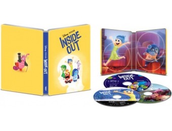 $25 off Inside Out [SteelBook] 4K Ultra HD Blu-ray/Blu-ray