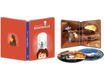 $25 off Ratatouille [SteelBook] 4K Ultra HD Blu-ray/Blu-ray