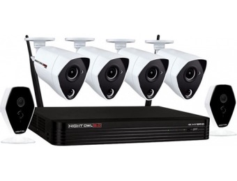 $230 off Night Owl 6-Camera Wireless/Wired Surveillance System