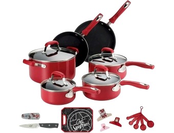 $67 off Guy Fieri 21 Piece Cook Set (red or black)