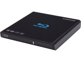 $18 off Samsung USB External Slim Portable Blu-ray Writer