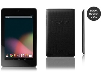 $80 off Google Nexus 7 16GB 7" Android Tablet (1st Gen)