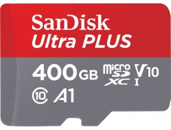 $60 off SanDisk Ultra Plus 400GB microSDXC UHS-I Memory Card