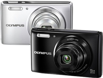 $90 off Olympus Stylus VG-165 Digital Camera, 14MP / 5x Zoom